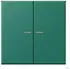 Jung LC102KO5216 Wippe mit Lichtleiter für KNX Taster 2-fach (LC102KO5216)