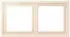 Jung LCZ 982 BF 228 Rahmen 2-fach, rose pale (LCZ982BF228)