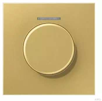 Jung ME1940KO5C Abdeckung mit Lichtleiter f&uuml;r KNX-Drehsensor Messing Classic (ME1940KO5C)