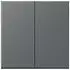 Jung Wippe 2-fach Duroplast lackiert gris foncé 31 (LC995202)