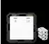 Jung Hotelabdeckung 230V Außenstelle Duroplast Alpinweiß Serie A (ACUKO5M230WW)