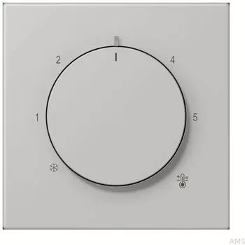 Jung LC 1749 BF 205 Abdeckung f&uuml;r Thermostat, Thermoplast lackiert, Gris Clair 31 (LC1749BF205)