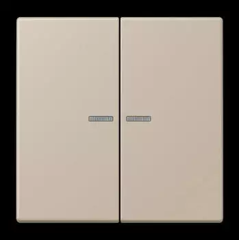 Jung LC 995 KO5 243 Wippe 2-fach mit Lichtleiter (LC995KO5243)