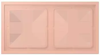 Jung LCZ 982 BF 231 Rahmen 2-fach rose clair (LCZ982BF231)