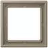 Jung LS 990 Rahmen 1-fach Duroplast lackiert Ombre Naturelle Moyenne (LC981242)