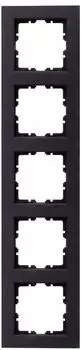 Kopp HK07 Abdeckrahmen 5-fach, anthrazit (402915003)