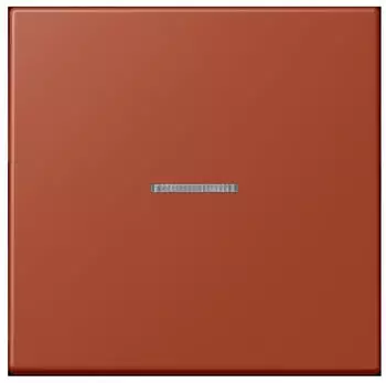 Jung LC990KO5232 Wippe 1-fach mit Lichtleiter, Locre Rouge (LC990KO5232)