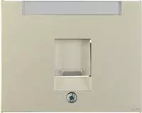 Berker Zentralst&uuml;ck m.Staub- 11707004 Schutzschieber u.Beschriftungsfeld K.5