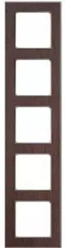 Peha Nova Rahmen 5-fach Holz Wenge-Alu (00192091)