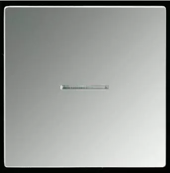 Jung GCR2990KO5 Wippe mit Lichtleiter f&uuml;r Schalter/Taster, Metall verchromt, glanzchrom (GCR2990KO5)