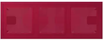 Jung Rahmen 3-fach Rouge Carmin (LCZ983BF229)