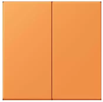 Jung Wippe 2-fach Les Couleurs&reg; Le Corbusier Orange Clair LC32081 (LC995225)