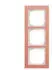 Busch-Jaeger Axcent Abdeckrahmen 3-fach Glas Koralle (2CKA001754A4767)