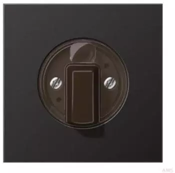 Jung AL 1941 D Drehschalter-Abdeckung Aluminium dark, Serie LS (AL1941D)
