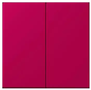 Jung Wippe 2-fach Duroplast lackiert Rouge Rubia Les Couleurs Le Corbusier (LC995230)