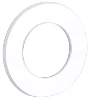 Berker Glasrahmen 1-fach Serie Glas polarwei&szlig; (109109)