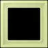 Jung Rahmen 1-fach vert jaune clair (LCZ981BF222)