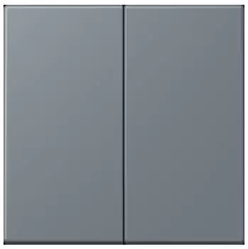 Jung Wippe 2-fach Les Couleurs&reg; Le Corbusier Gris 59 Duroplast lackiert (LC995251)