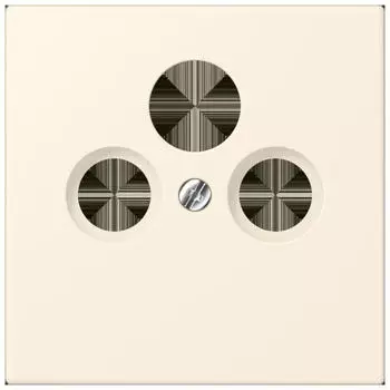 Jung Abdeckung Universal-Sat/BK-Dose 1-fach, Serie LS (LC990SAT245)