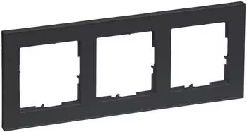 Legrand SEANO+ 3-fach Rahmen Anthrazit lackiert (765483)