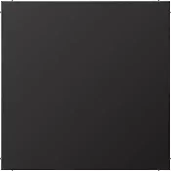 Jung Bike Blindabdeckung mit Tragring, Aluminium lackiert, dark (AL2994BD)