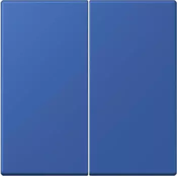 Jung Bike Wippe 2-fach Les Couleurs&reg; Le Corbusier, Duroplast lackiert, bleu outremer 59 (LC995253)