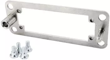 Harting Han 24B Andockrahmen, schwimmend gelagert, Edelstahl (09300241701)