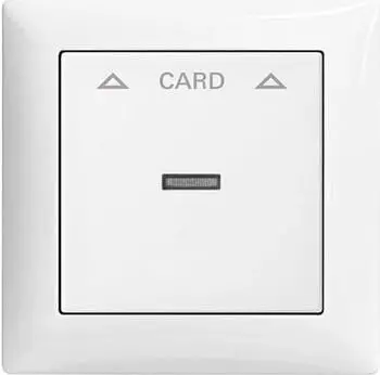 Busch-Jaeger Cardschalter-Abdeckung Balance SI, alpinwei&szlig; (2CKA001710A4067)