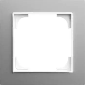 Busch-Jaeger Busch-art linear Abdeckrahmen 1-fach, alusilber (2CLA897100A1758)