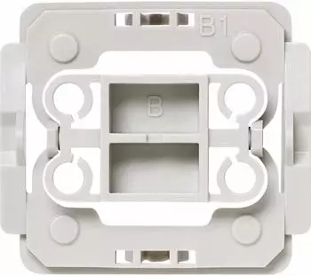 Homematic IP EQ3-ADA-B1 Montageadapter integrierter Dimmer und Schalter (EQ3-ADA-B1)
