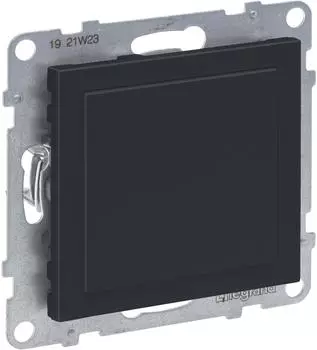 Legrand SEANO Blindabdeckung & Mosaic-Adapter anthrazit (765901)