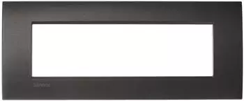 Bticino Livinglight Air Abdeckrahmen 7 Module anthrazit (LNC4807AR)