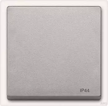 Merten System M Wippe 1-fach, aluminium, IP44 (433060)