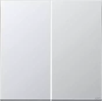 Jung Bike Wippe f&uuml;r KNX-Taster 2-fach, Serie LS, Aluminium (AL102)
