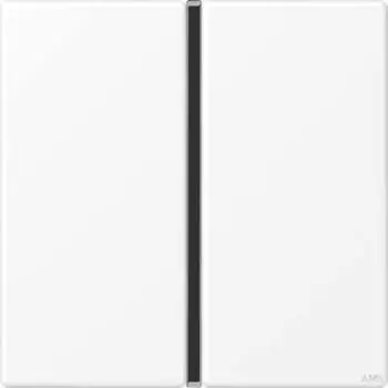 Jung Bike Tastensatz F40 1-fach, Serie A, schneewei&szlig; matt (A401TSAWWM)