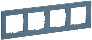 Legrand SEANO+ 4-fach Rahmen, petrol lackiert (765584)