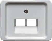 Busch-Jaeger 2CKA001753A8485, Busch-Jaeger Zentralscheibe pla f.UAE-Anschlussdo.2f
