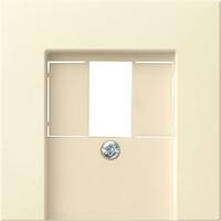 Gira 027601, Gira 027601 Abdeckung TAE USB System 55 Cremewei&szlig;