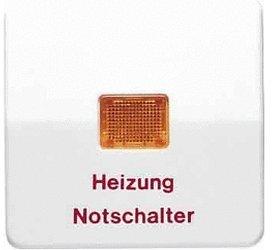 Albrecht Jung GmbH & Co. KG (Schalter & Thermostate) Jung Wippe mit Aufschrift "Heizung Notschalter" (CD 590 H)