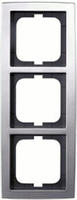 Busch-Jaeger 2CKA001754A4106, Busch-Jaeger 1723-80 Abdeckrahmen 3-fach Rahmen...