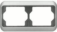 Busch-Jaeger 2CKA001754A1629, Busch-Jaeger 1722-20 Abdeckrahmen 2-fach Rahmen...