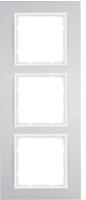 Berker 10133904, Berker Rahmen 3-fach B.3 10133904 | Abdeckrahmen Unterputz 