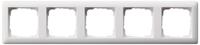Gira Giersiepen 021504, Gira Giersiepen GIRA 021504 Abdeckrahmen 5fach Standard 55