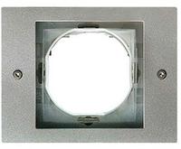 Gira 021165, Gira 021165 Abdeckrahmen 1-fach Gira TX_44 (WG UP) Farbe Alu