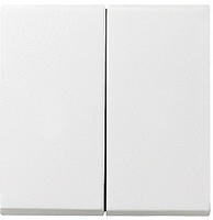 GIRA 029503 Wippe 2fach System 55 Reinwei&szlig; gl&auml;nzend