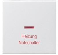 Gira 067803 Wippe Kontroll Heizung Ein/Aus System 55, reinwei&szlig;