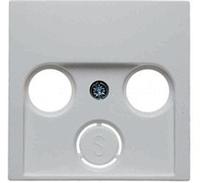Berker 12038989, Berker 12038989 Zentralst&uuml;ck f&uuml;r Antennendose 2- und 3Loch