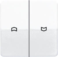 Jung CD595PWW, Jung CD 595 P WW Wippe Symbole f&uuml;r Jalousie-Wippschalter