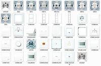 JUNG CD585WW, JUNG Schalterprogramm Rahmen (CD585WW) Weiss
