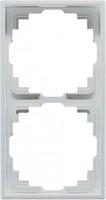 JUNG LS982LG, Jung LS982LG Rahmen 2fach Lichtgrau Serie LS